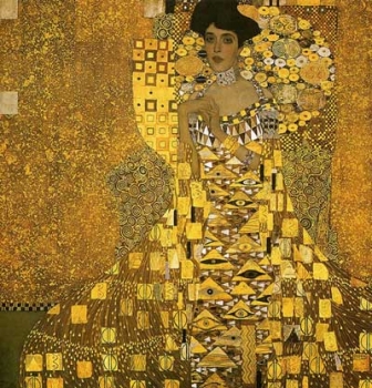 Image result for lady in gold