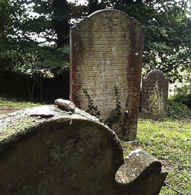Falmouth Historic Cemetery Hebrew Grave Stones, Paul Kleiman