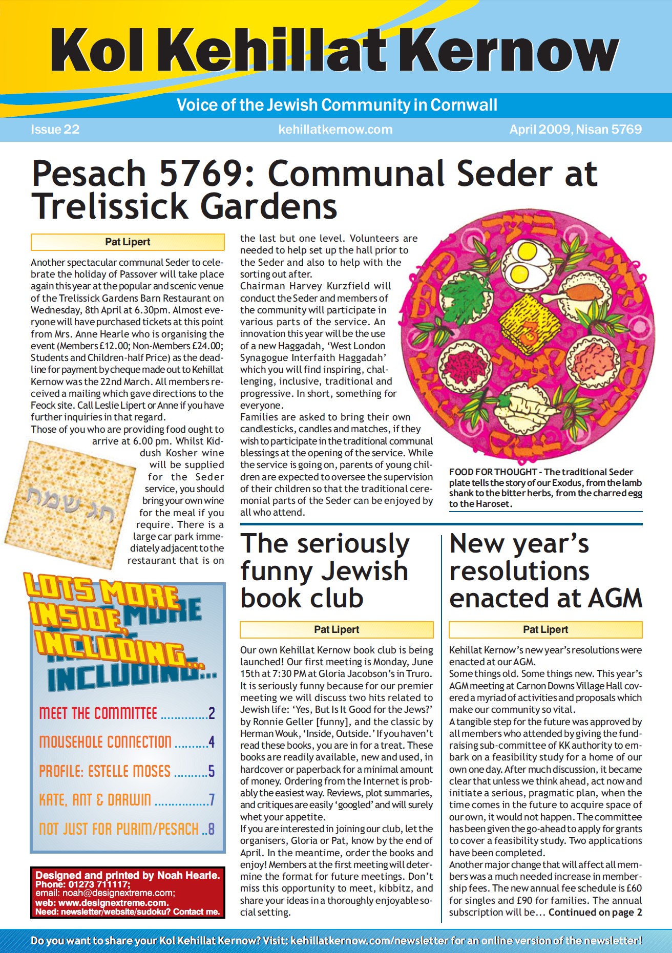 Newsletter cover