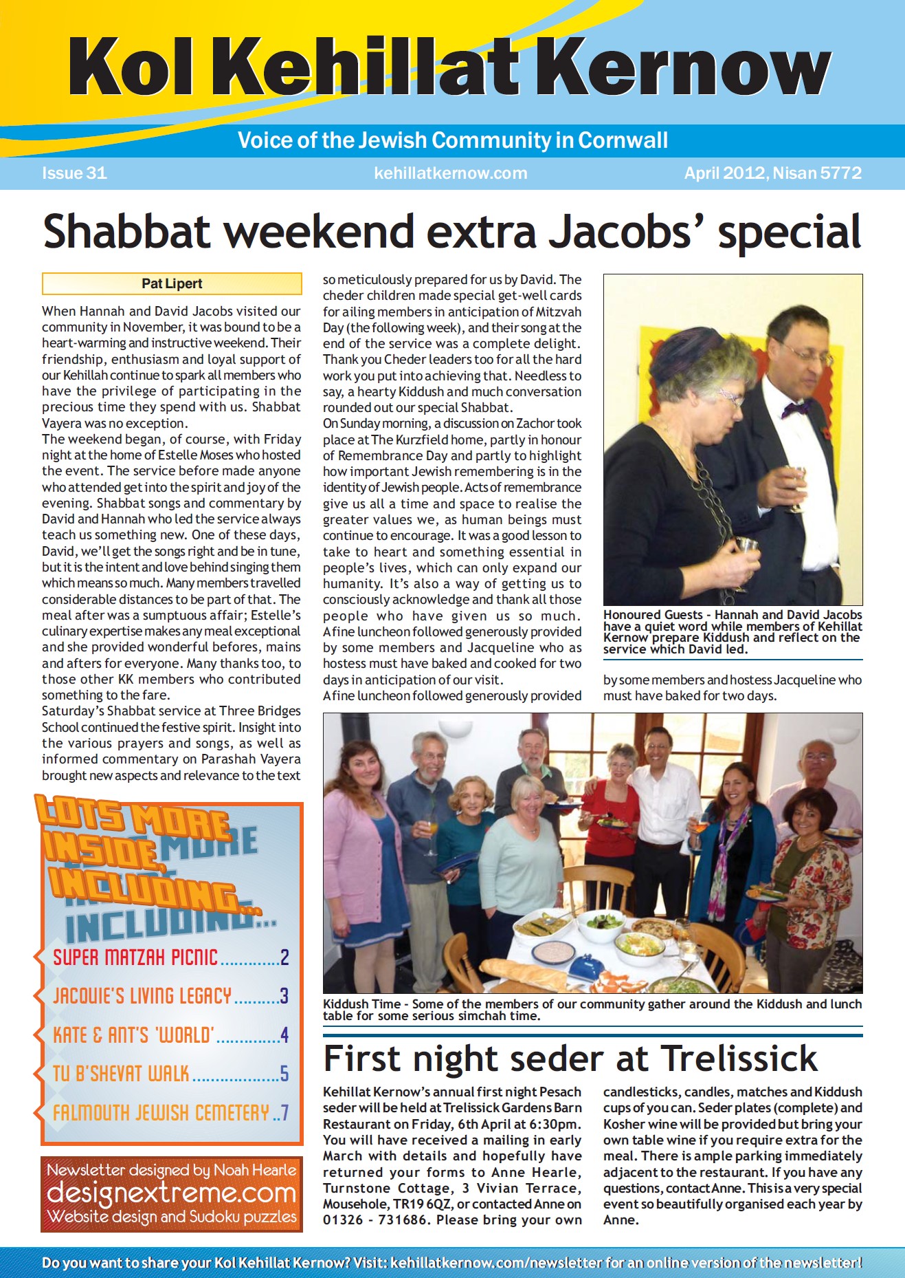 Newsletter cover