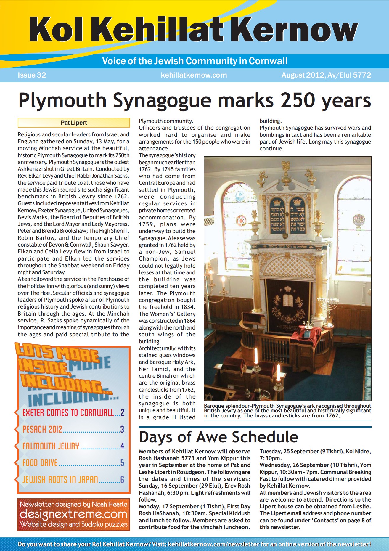 Newsletter cover