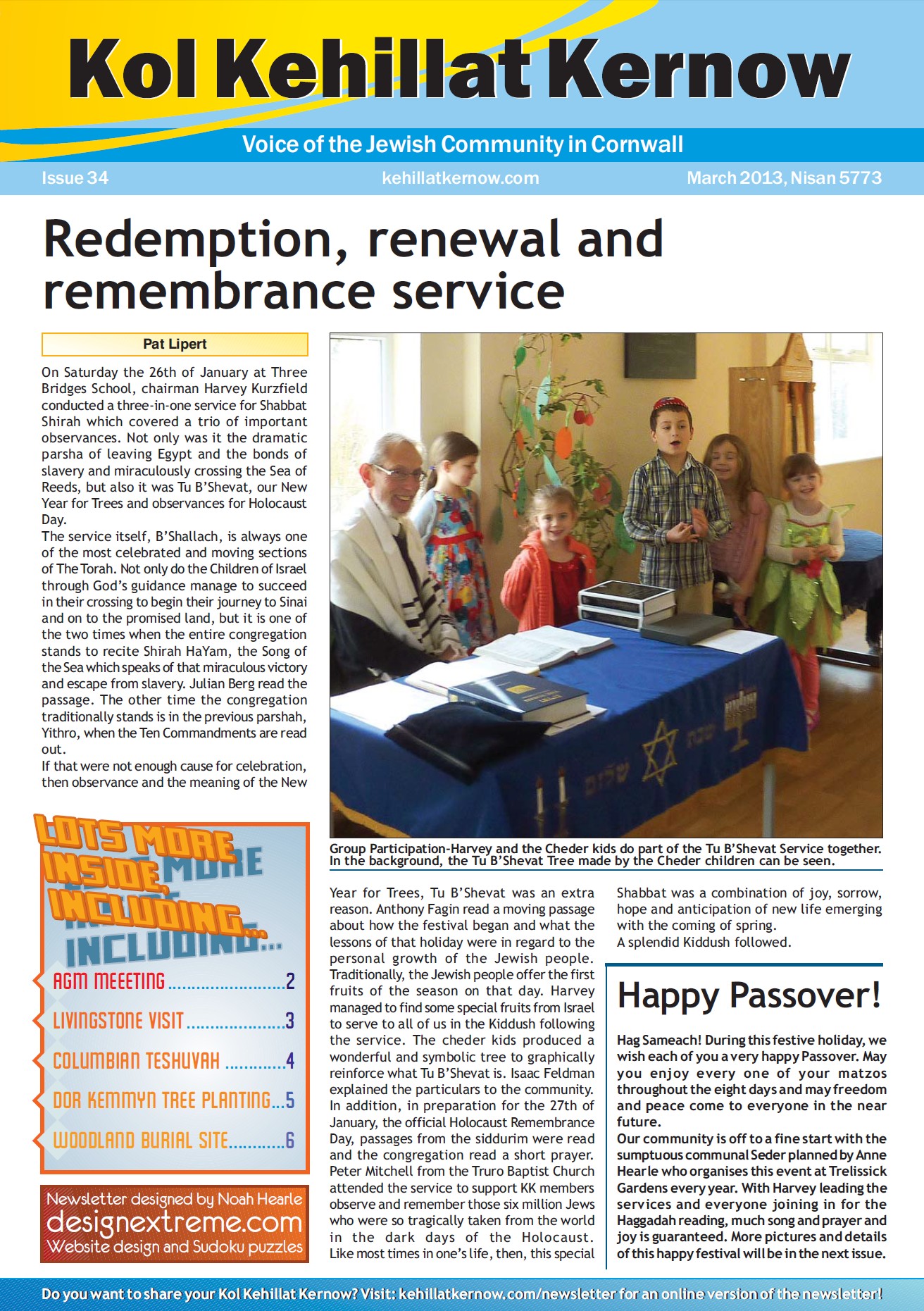 Newsletter cover