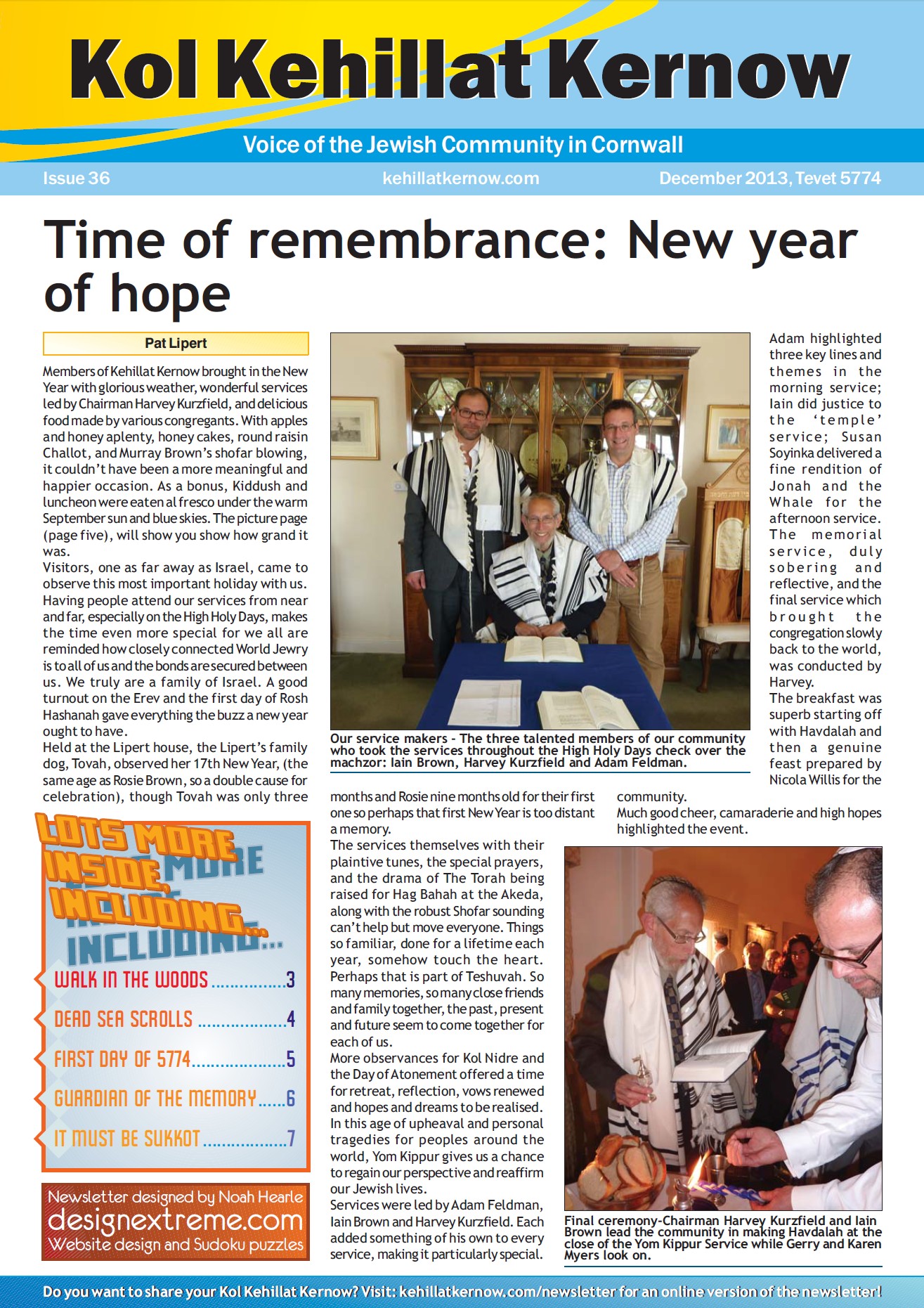 Newsletter cover