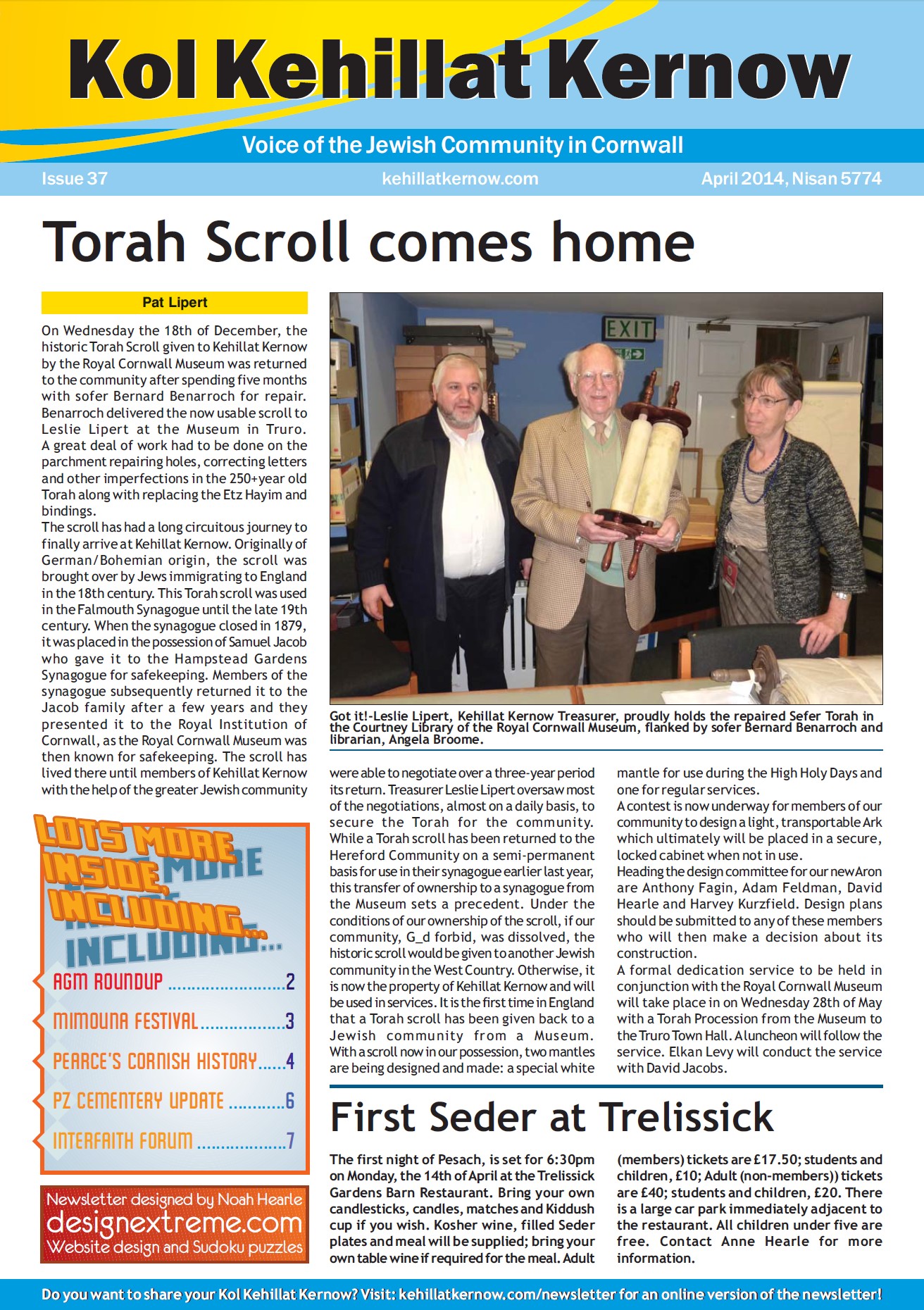 Newsletter cover