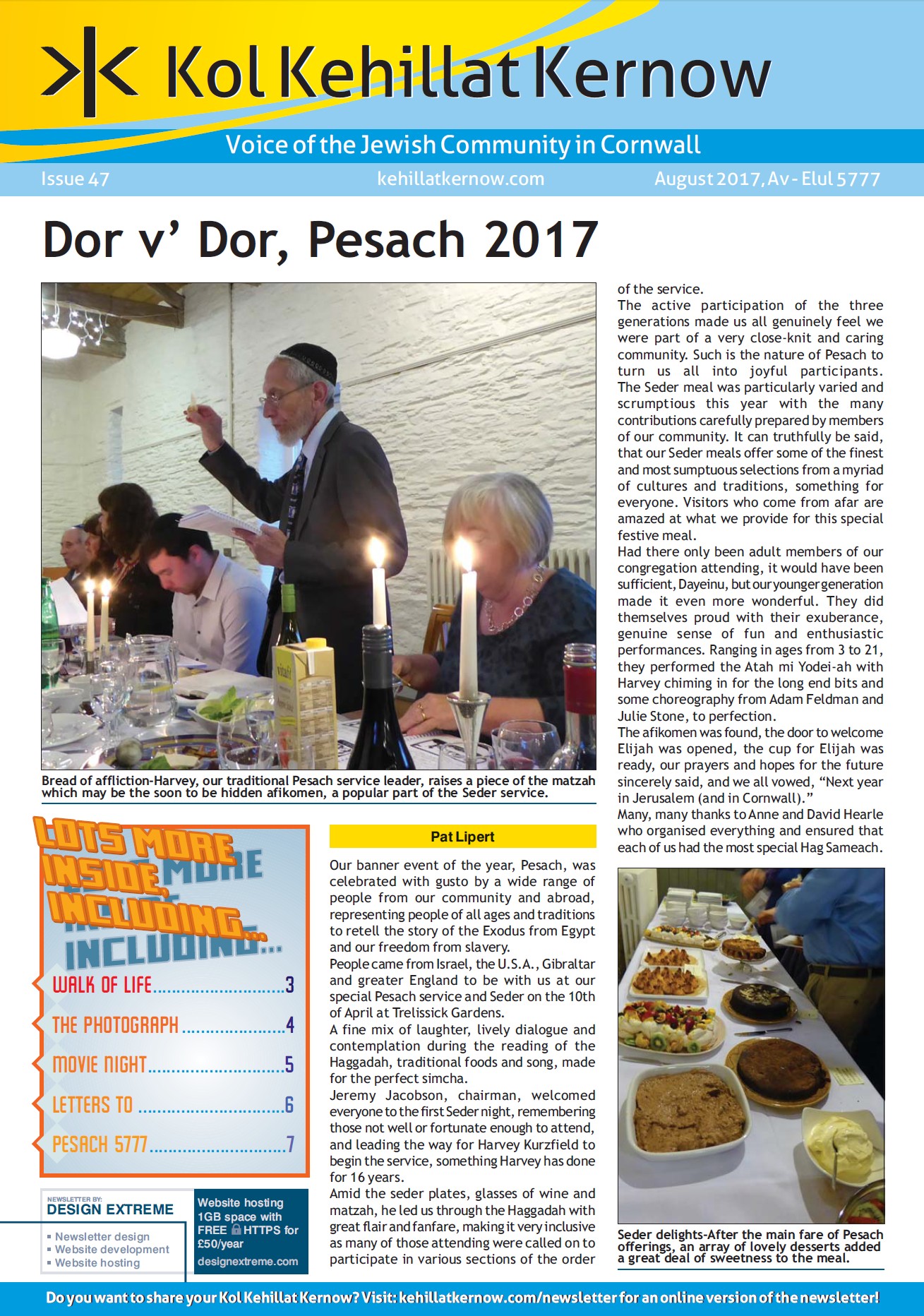 Newsletter cover