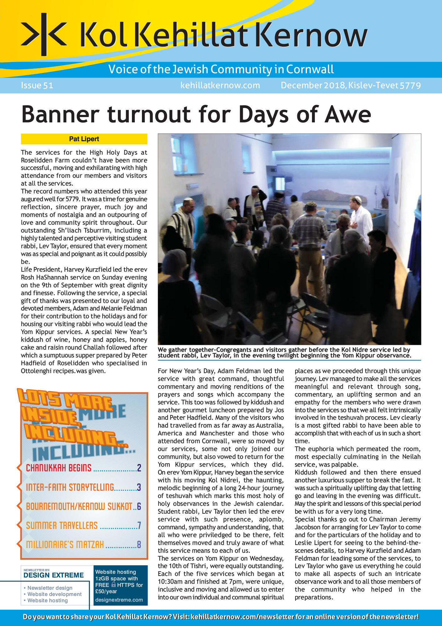 Newsletter cover