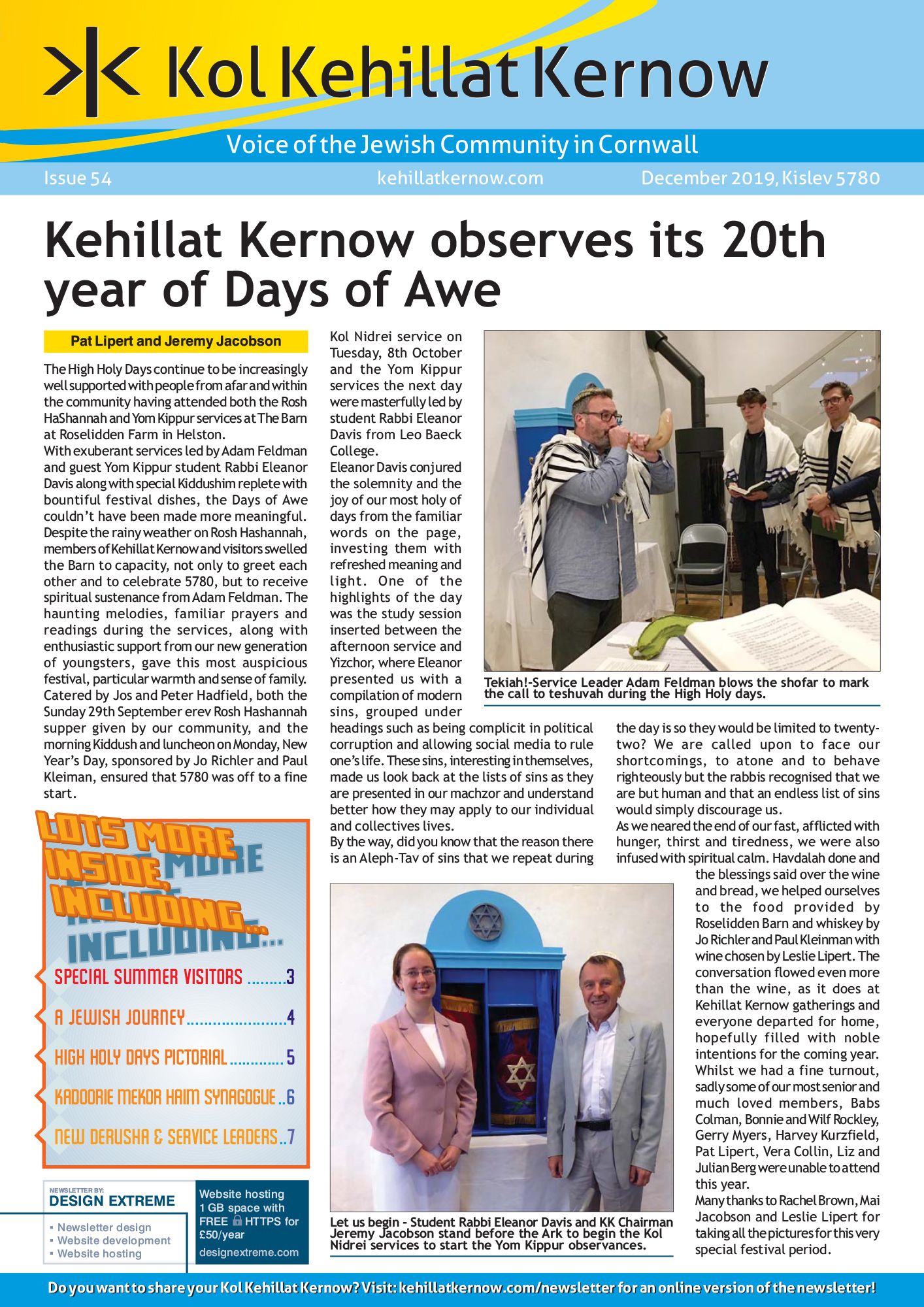 Newsletter cover