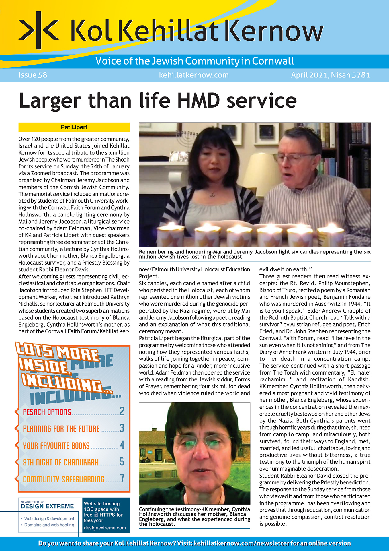 Newsletter cover