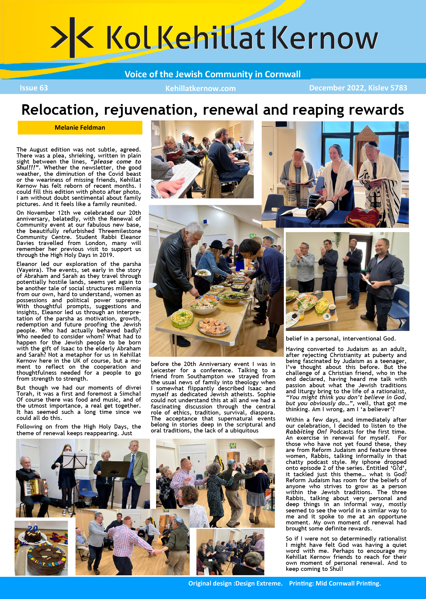 Newsletter cover