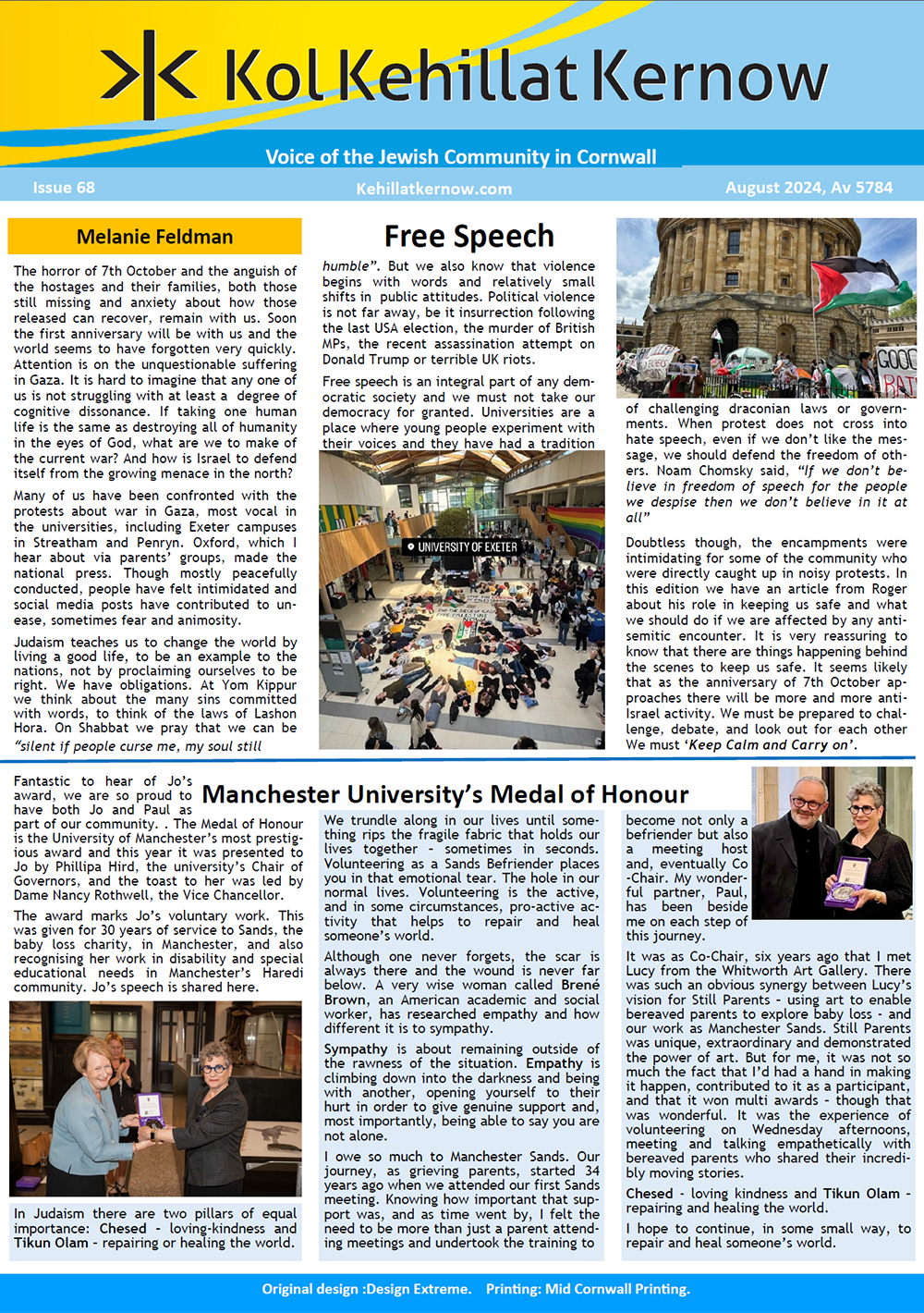Newsletter cover