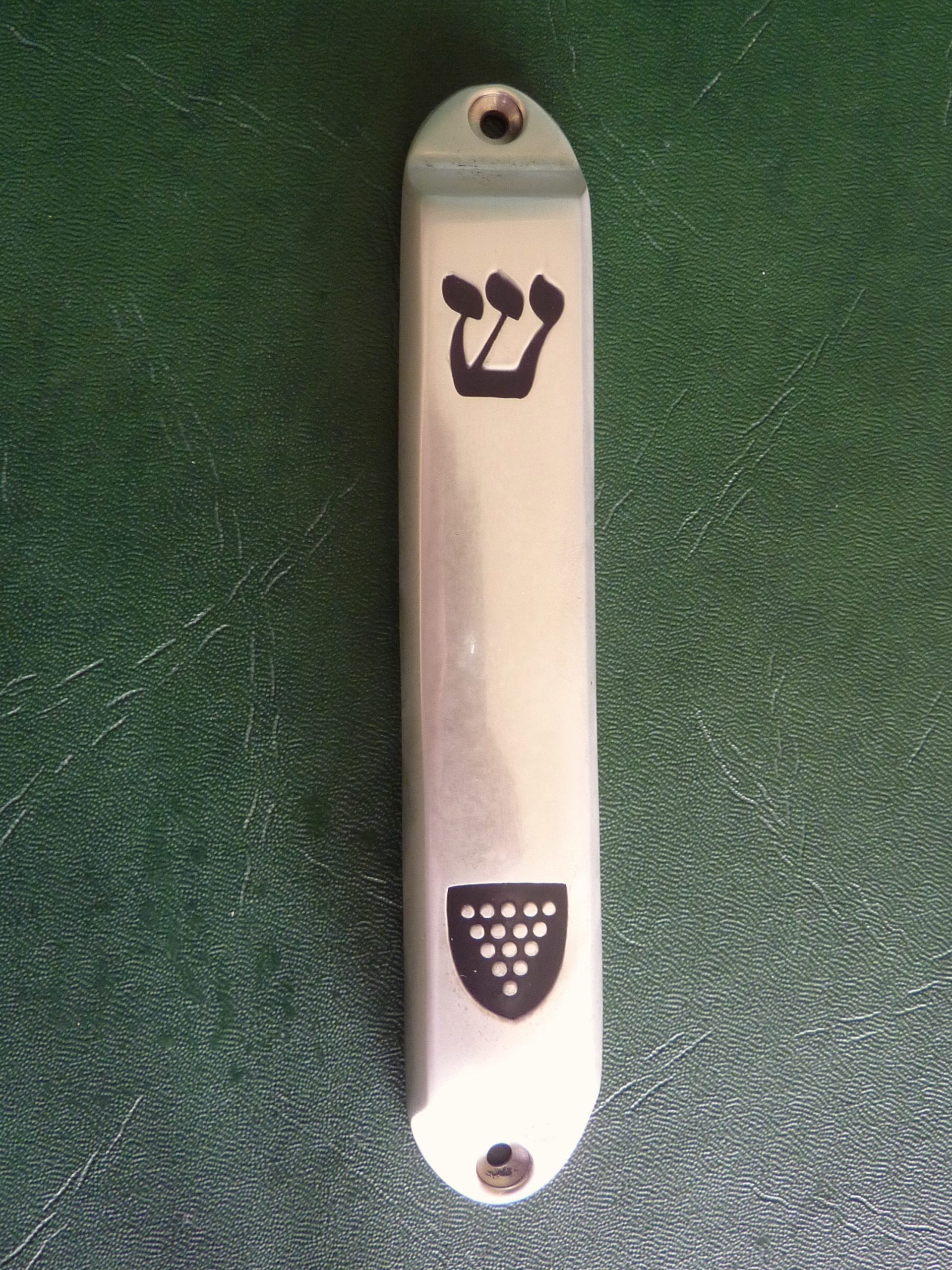 Pewter Mezuzah